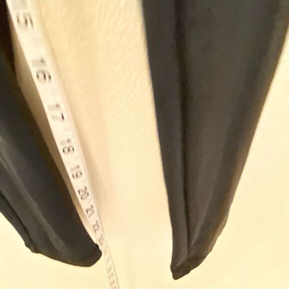 WEISSMAN Dance costume jumpsuit black Zip Front Sleeveless Unitard MT12535 LC - Picture 8 of 11